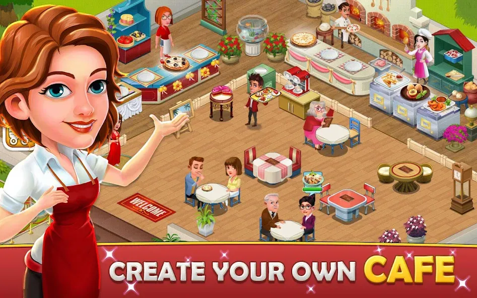 Cafe Tycoon – Cooking & Fun — скриншот 1 Cafe Tycoon – Cooking & Fun — скриншот 1