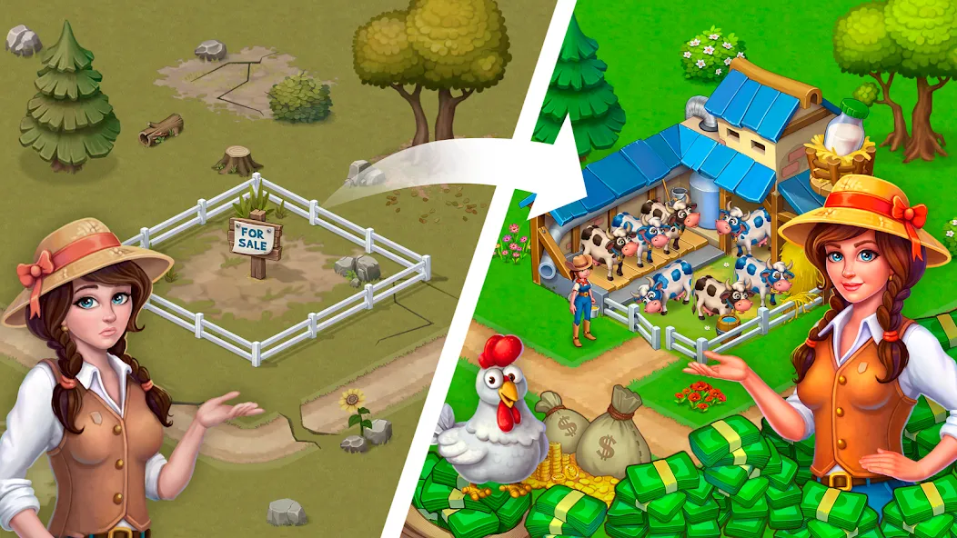 Idle Farmer: Mine Game — скриншот 1