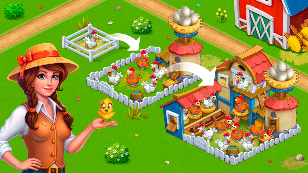 Idle Farmer: Mine Game — скриншот 2