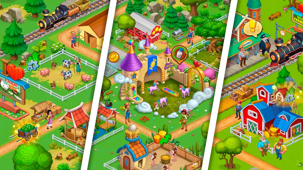 Idle Farmer: Mine Game — скриншот 3