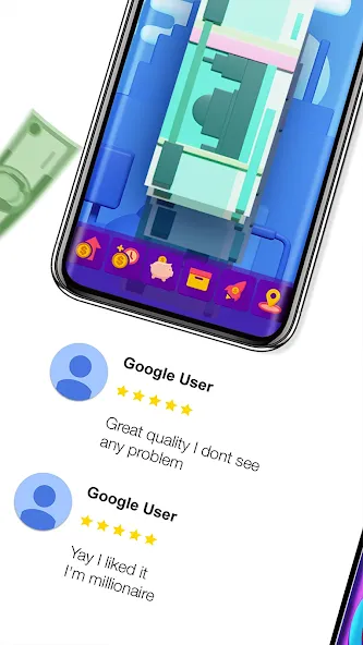 Money cash clicker — скриншот 2