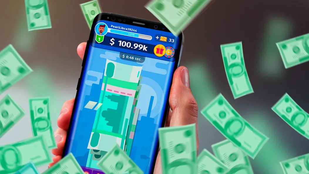 Money cash clicker — скриншот 5
