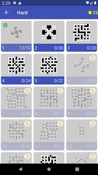 English Crossword puzzle — скриншот 3 English Crossword puzzle — скриншот 3