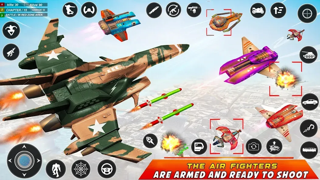 Army Bus Robot Car Game 3d — скриншот 2