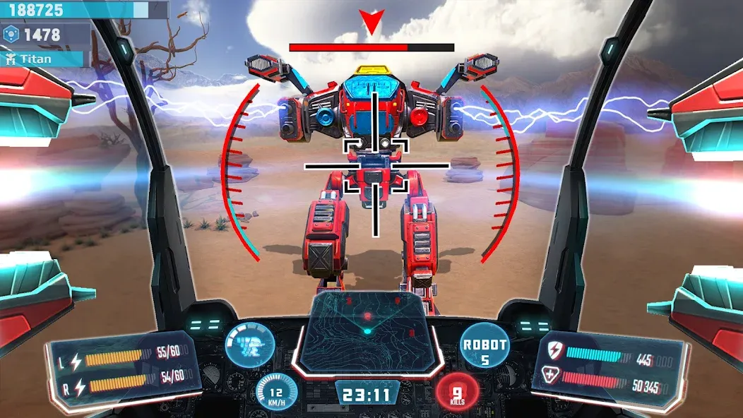 Mech Robot Wars - Multi Robot — скриншот 4
