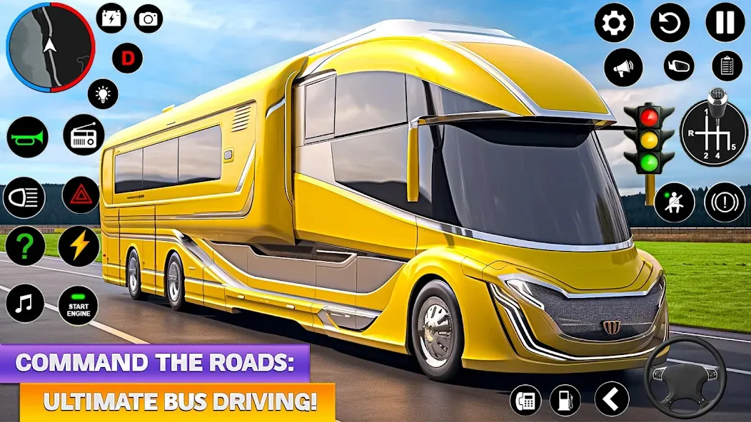 Ultimate Bus Driving Simulator — скриншот 3