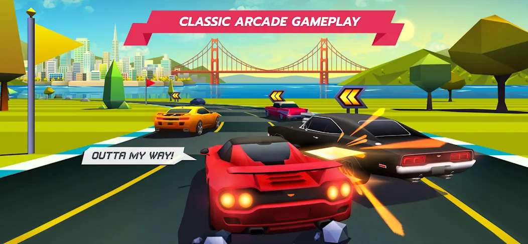 Horizon Chase – Arcade Racing — скриншот 1