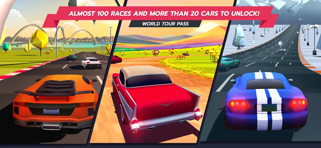 Horizon Chase – Arcade Racing — скриншот 2
