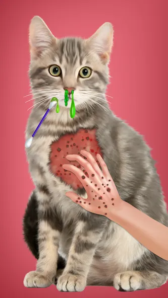 Virtual Cat ASMR Spa Makeover — скриншот 4