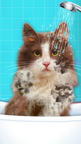 Virtual Cat ASMR Spa Makeover — скриншот 5