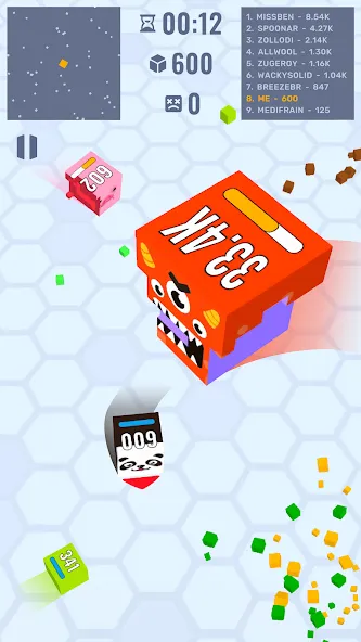 Cube Zone io — скриншот 1