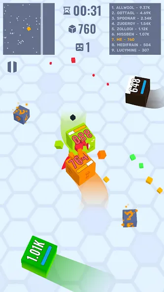 Cube Zone io — скриншот 2