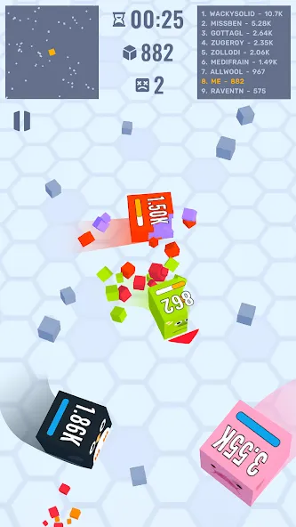 Cube Zone io — скриншот 3