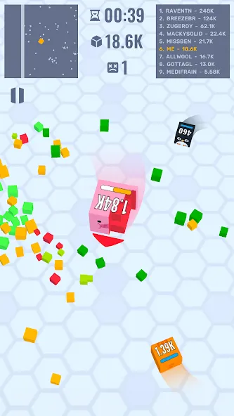 Cube Zone io — скриншот 4