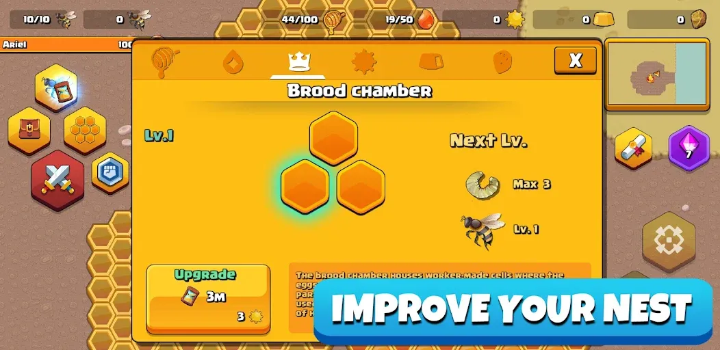 Pocket Bees: Colony Simulator — скриншот 3