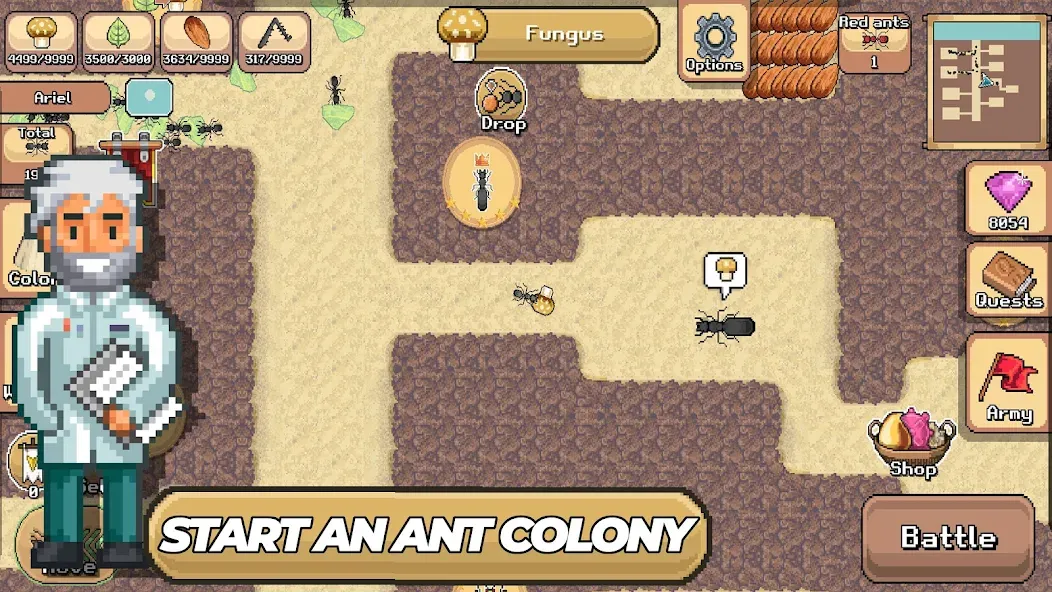 Pocket Ants: Colony Simulator — скриншот 1