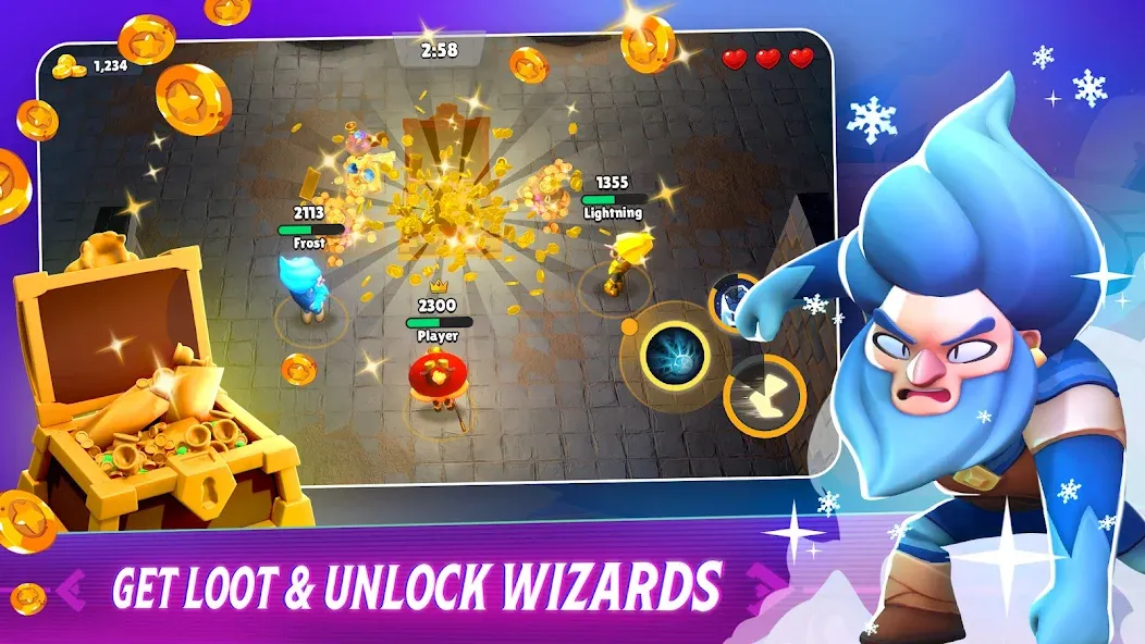 Loot Mage Trials: Battle Games — скриншот 2