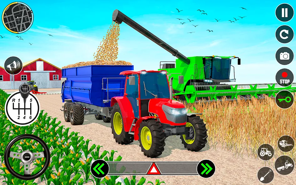 Tractor Farming: Tractor Games — скриншот 3