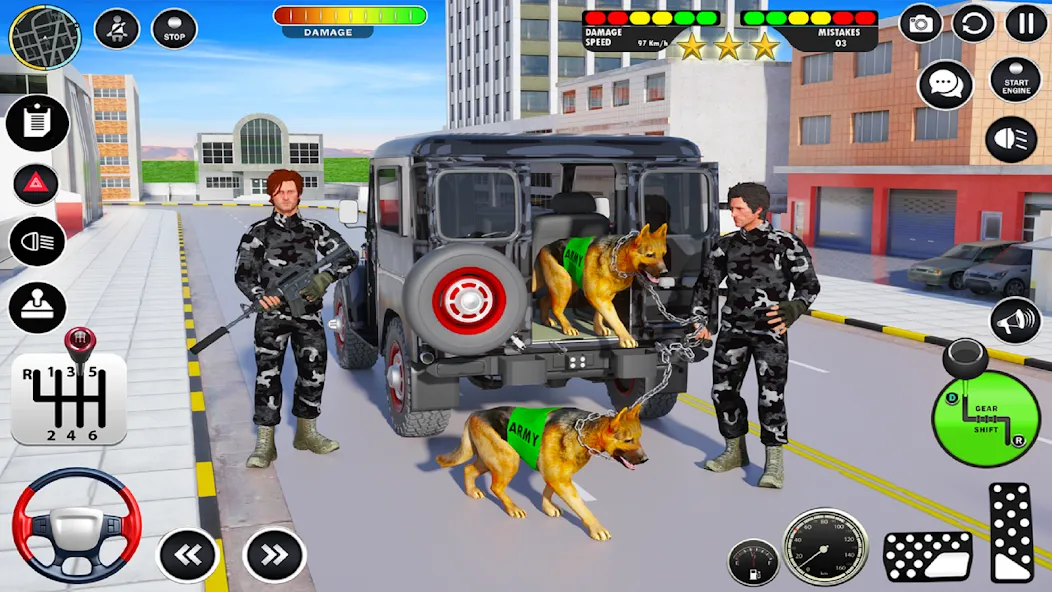 Army Vehicle Transport Truck — скриншот 4 Army Vehicle Transport Truck — скриншот 4