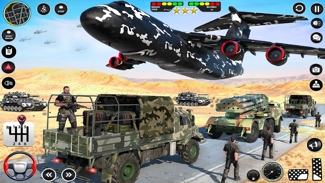 Army Vehicle Transport Truck — скриншот 5