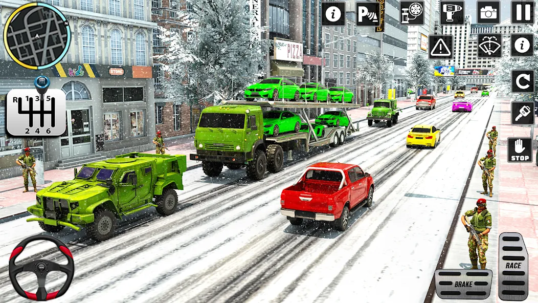 US Army Games Truck Transport — скриншот 5