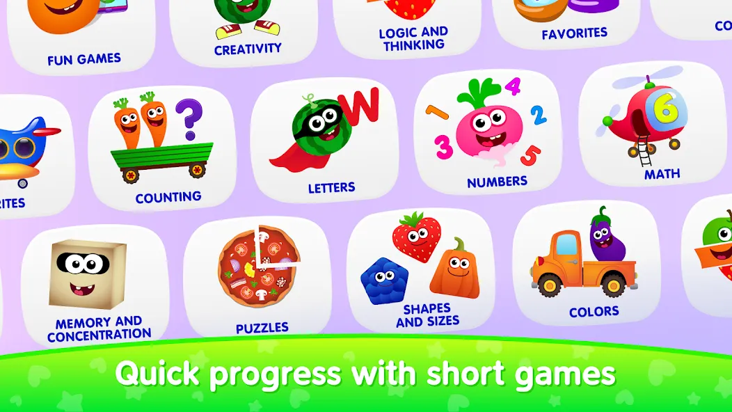 Educational games for kids 2-4 — скриншот 1