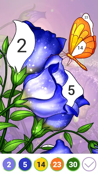 Hola Color--Coloring by Number — скриншот 2