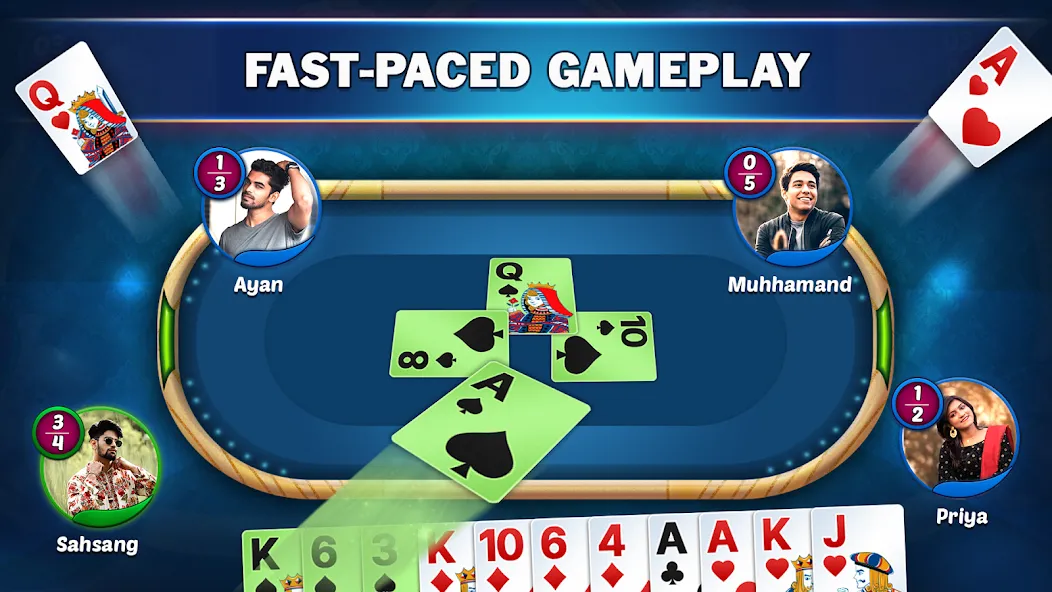 Callbreak Star - Card Game — скриншот 4 Callbreak Star - Card Game — скриншот 4