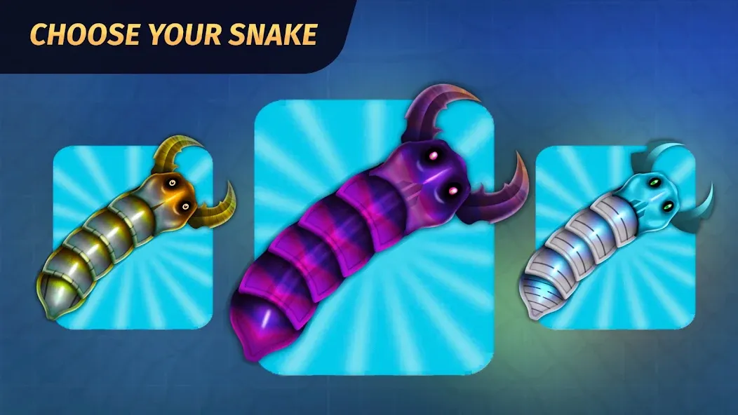 Worm.io - Gusanos Battle — скриншот 1 Worm.io - Gusanos Battle — скриншот 1