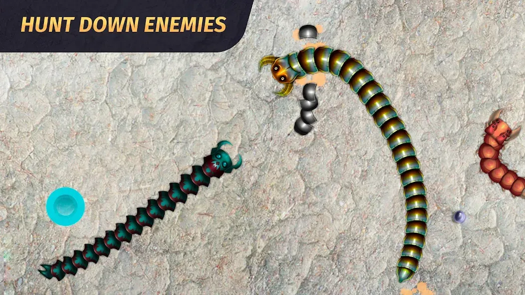 Worm.io - Gusanos Battle — скриншот 2 Worm.io - Gusanos Battle — скриншот 2