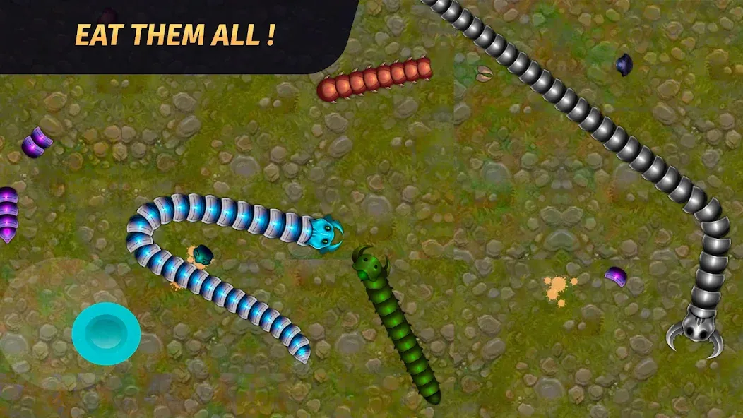 Worm.io - Gusanos Battle — скриншот 5