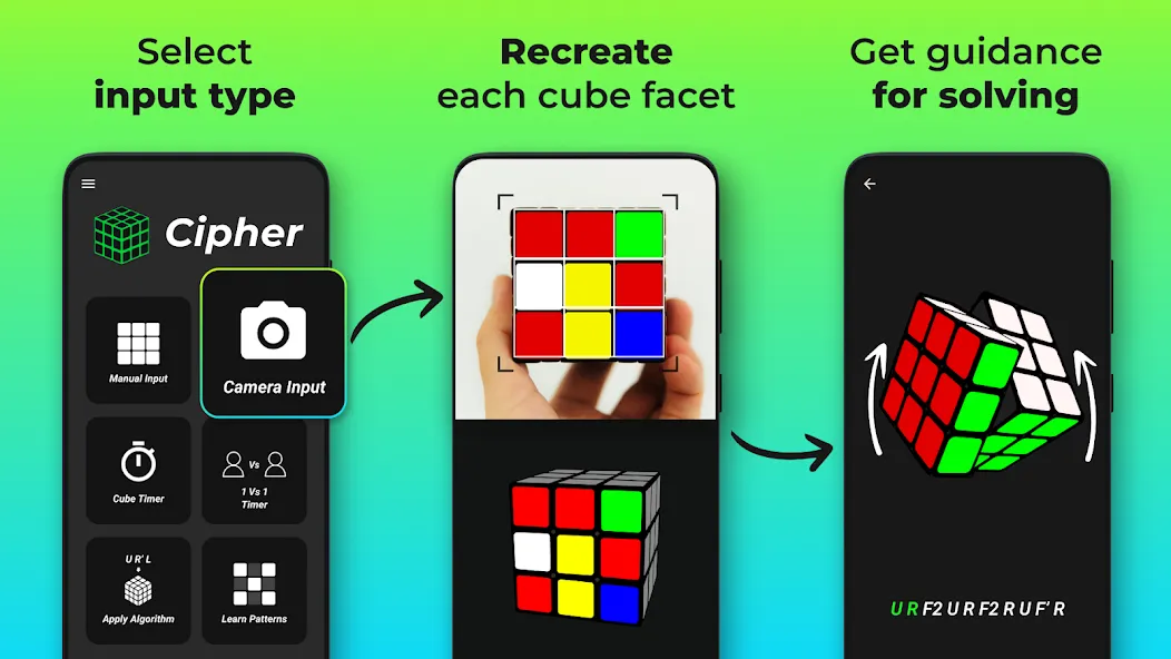 Cube Cipher - Cube Solver — скриншот 2