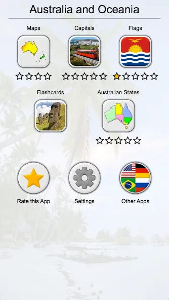 Australian States and Oceania — скриншот 3 Australian States and Oceania — скриншот 3