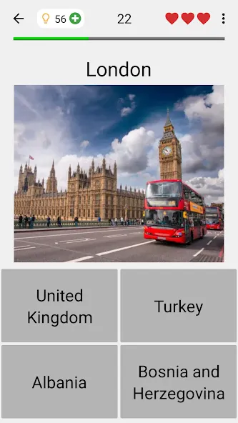 Capitals of the World - Quiz — скриншот 1
