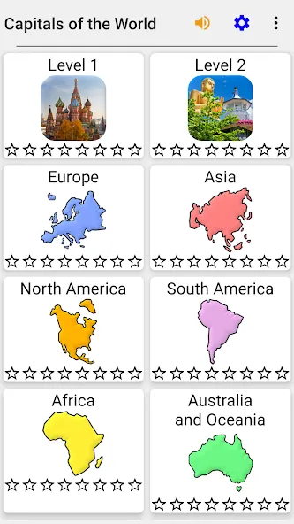 Capitals of the World - Quiz — скриншот 3