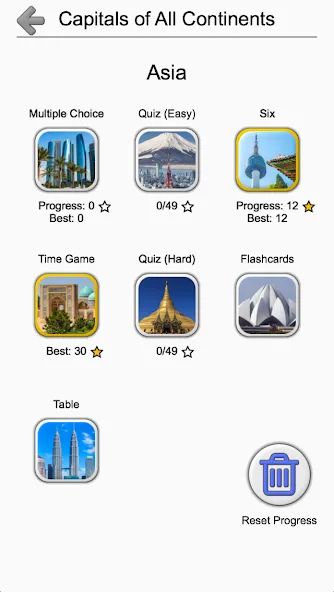 Capitals - Geography Quiz — скриншот 3 Capitals - Geography Quiz — скриншот 3