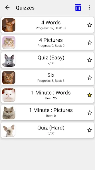 Cats Quiz Guess Popular Breeds — скриншот 5