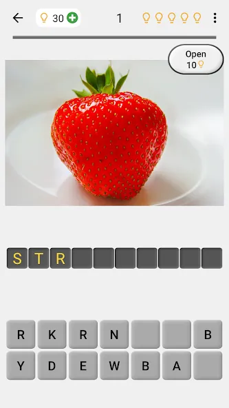 Guess Pictures and Words Quiz — скриншот 1