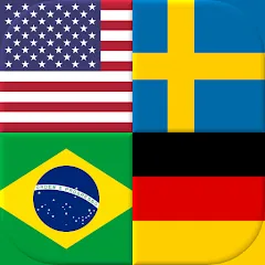 Flags of All World Countries - Взлом Все уровни открыты