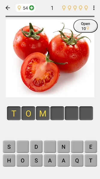 Fruit and Vegetables - Quiz — скриншот 1