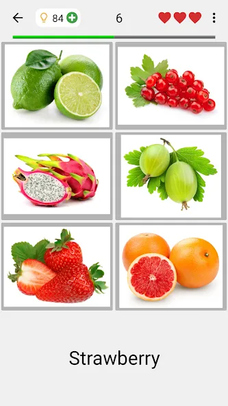 Fruit and Vegetables - Quiz — скриншот 2