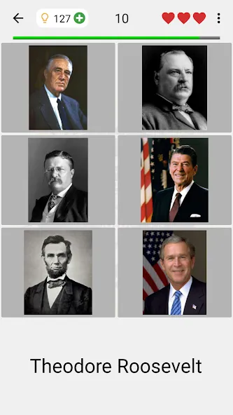 US Presidents and History Quiz — скриншот 4 US Presidents and History Quiz — скриншот 4
