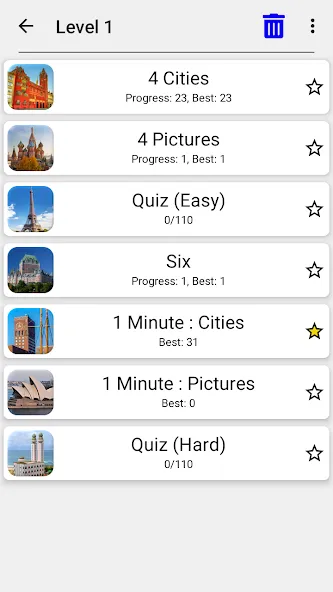 Cities of the World Photo-Quiz — скриншот 5