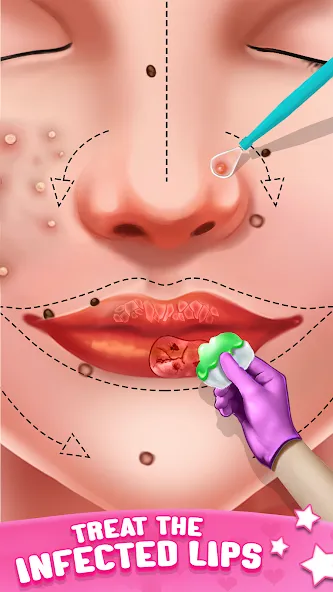 ASMR Doctor Game: Makeup Salon — скриншот 5