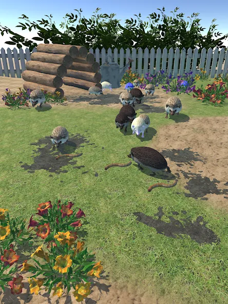 Hedgehog Friends — скриншот 5