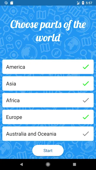 Guess the country! - Quiz — скриншот 4 Guess the country! - Quiz — скриншот 4