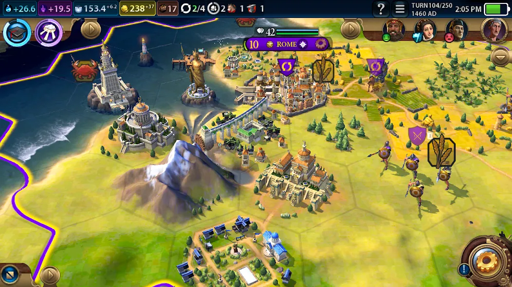 Civilization VI - Build A City — скриншот 1
