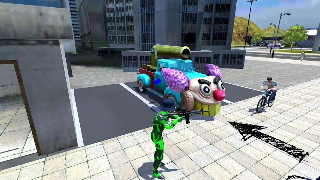 Rope Frog Ninja Hero Car Vegas — скриншот 4 Rope Frog Ninja Hero Car Vegas — скриншот 4