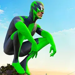 Скачать Rope Frog Ninja Hero Car Vegas — Много денег