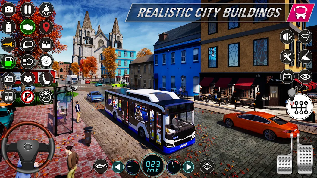 City Bus Simulator: Bus Games — скриншот 3